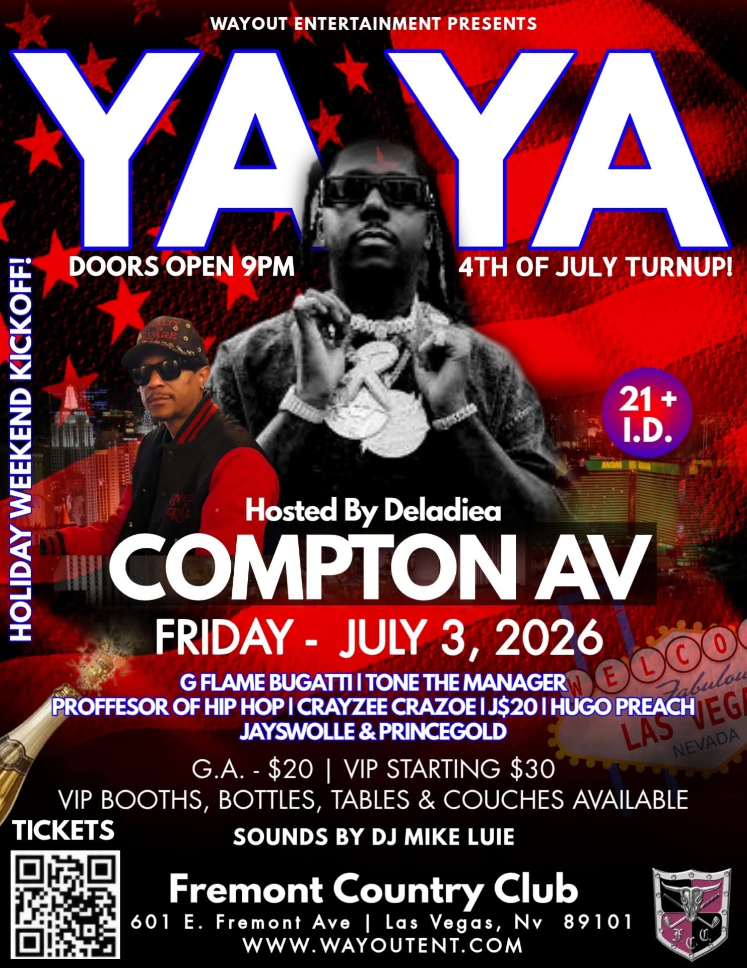 Compton AV Live at Fremont Country Club - July 3, 2026